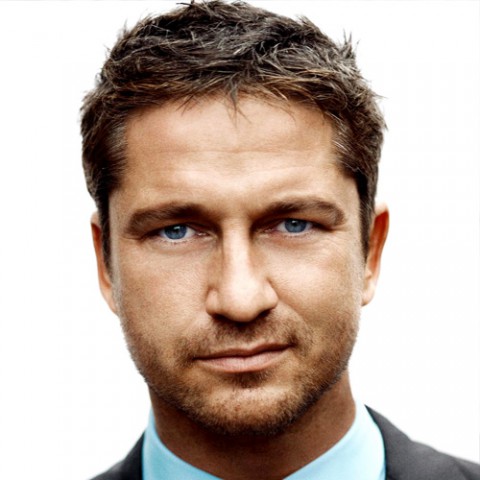 Okrúhle rysy tváre má Gerard butler