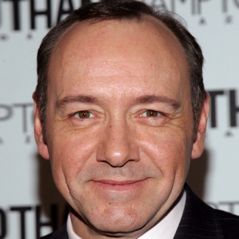 Okrúhle rysy tváre má Kevin Spacey